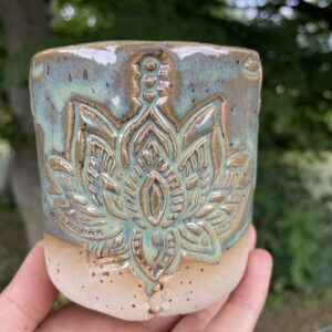 Tasse getöpfert türkis Töpferware handgemacht türkis Keramik Tasse Becher handgemacht getöpfert Keramik Tasse handgemacht getöpfert