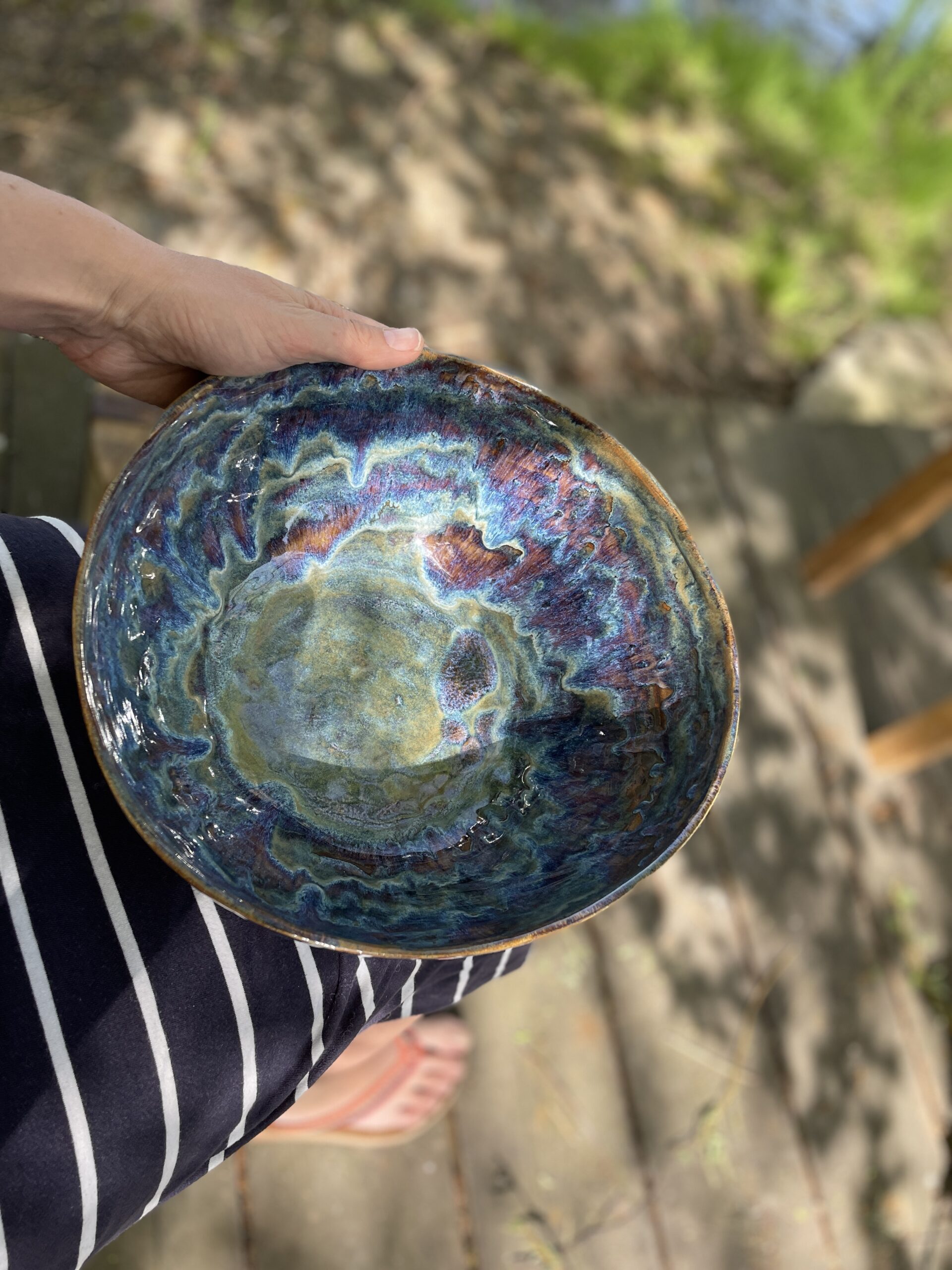 große Keramik Schale handgemacht große Keramik Schale handgemacht