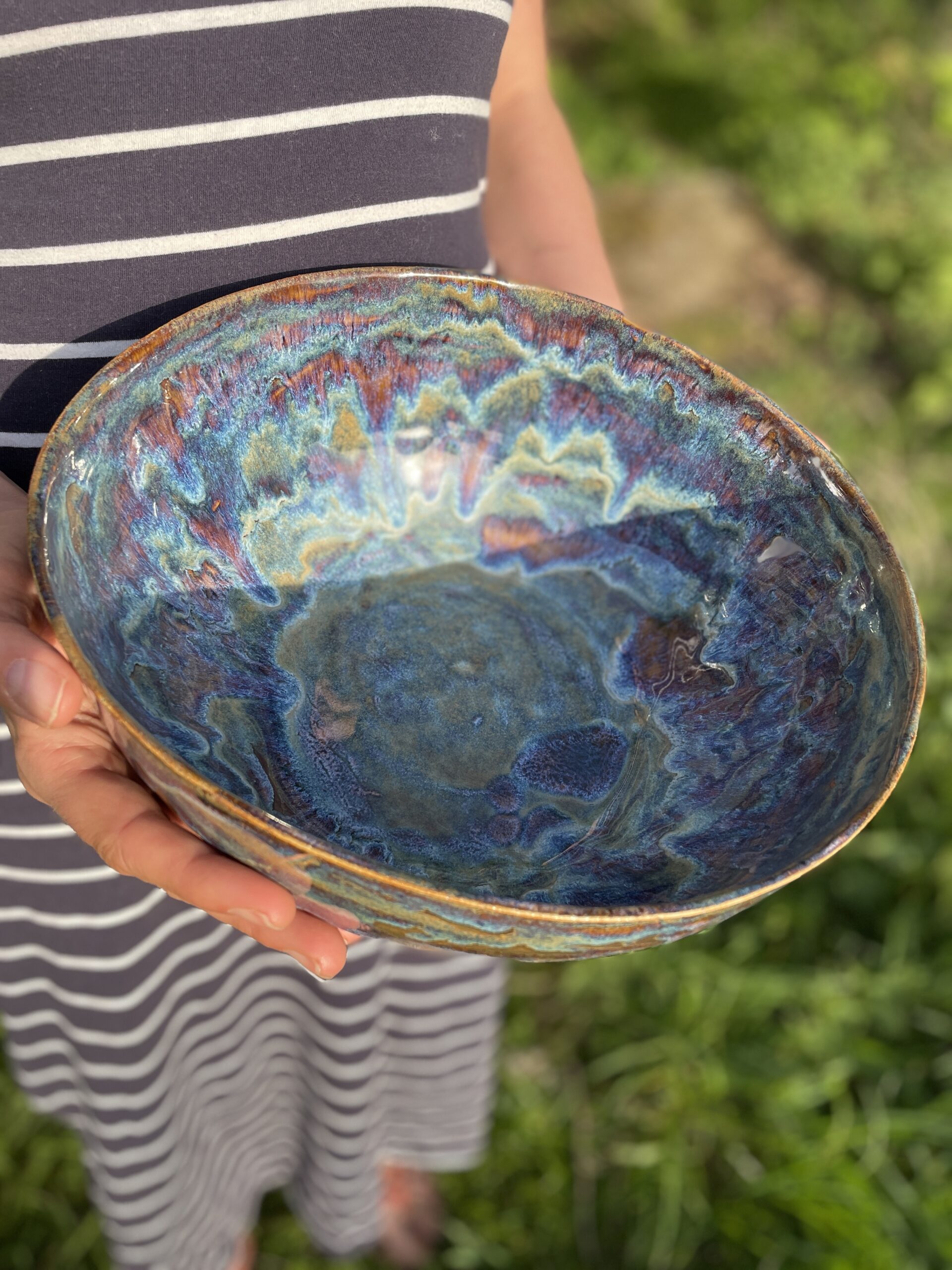 große Keramik Schale handgemacht große Keramik Schale handgemacht