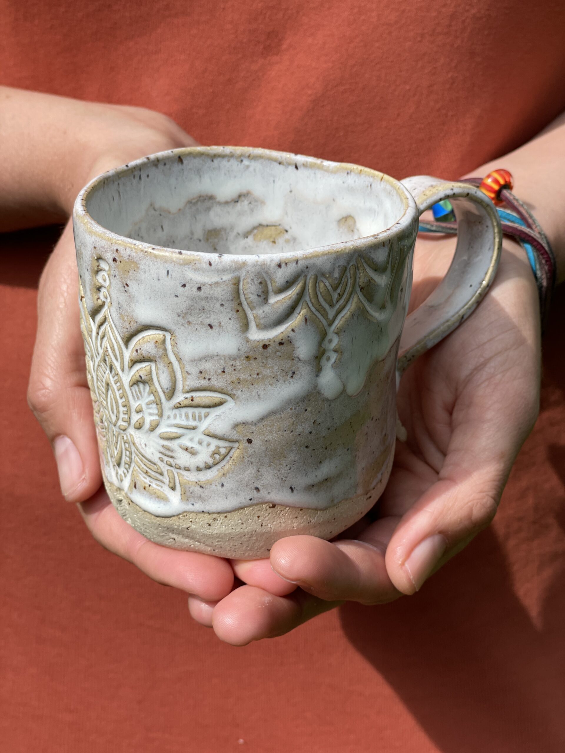 tasse keramik beige Keramik Tasse handgemacht Lotus weiss tasse keramik beige Keramik Tasse handgemacht Lotus weiss