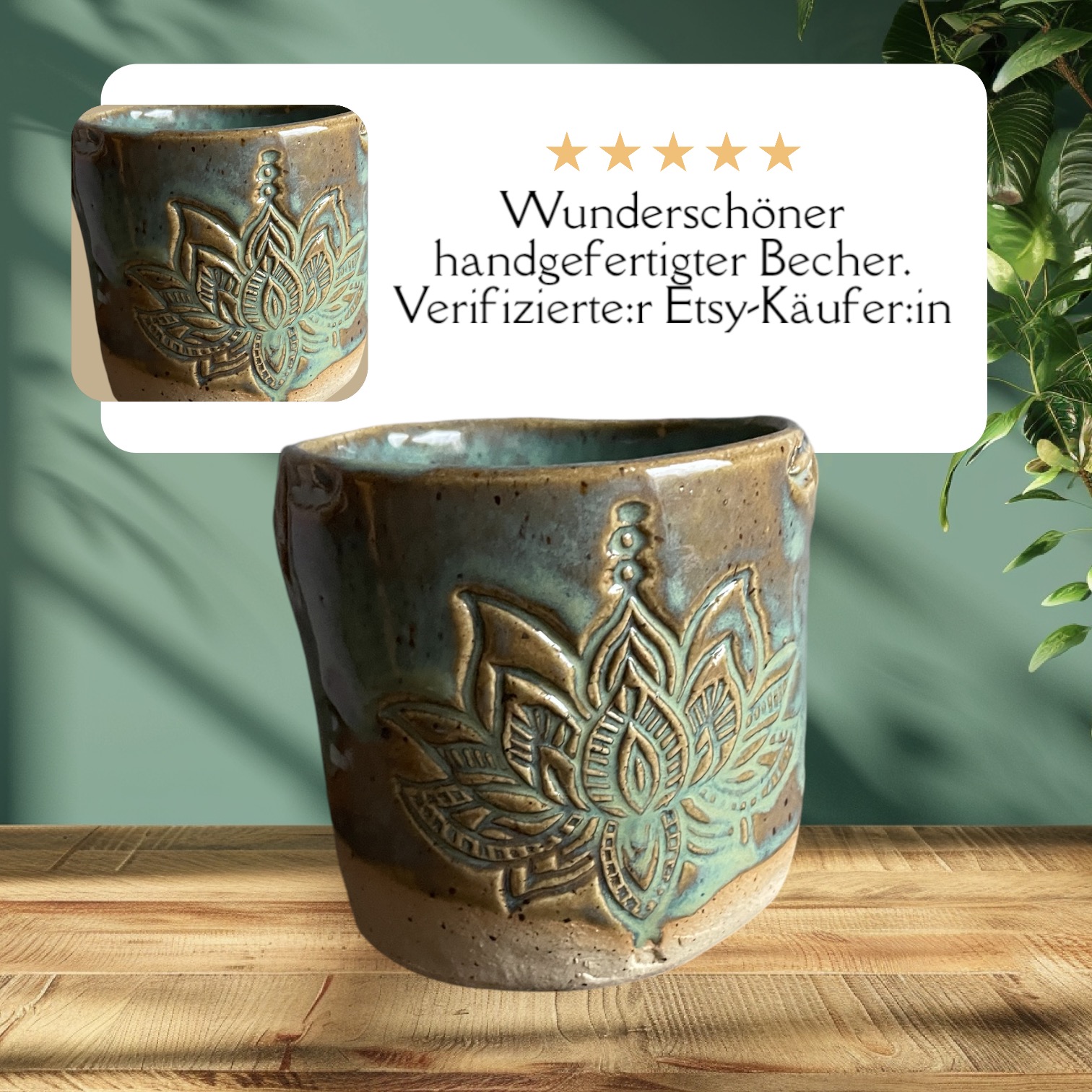 Ritualbecher für Kakaozeremonien Nachhaltige Keramik Lotus Becher grün handgemacht getöpfert yoga meditation achtsamkeit pink weiß Ritualbecher für Kakaozeremonien Nachhaltige Keramik Lotus Becher grün handgemacht getöpfert yoga meditation achtsamkeit pink weiß