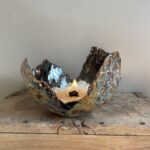 Wachsfresser Kerzenfresser Schmelzlicht Keramik getöpfert handgemacht kerzen recyceln