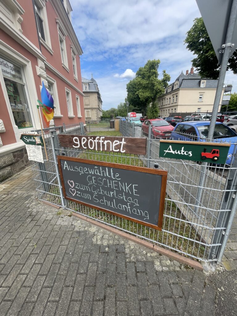 Spielzeugladen Dresden nachhaltig Wunderfunkel