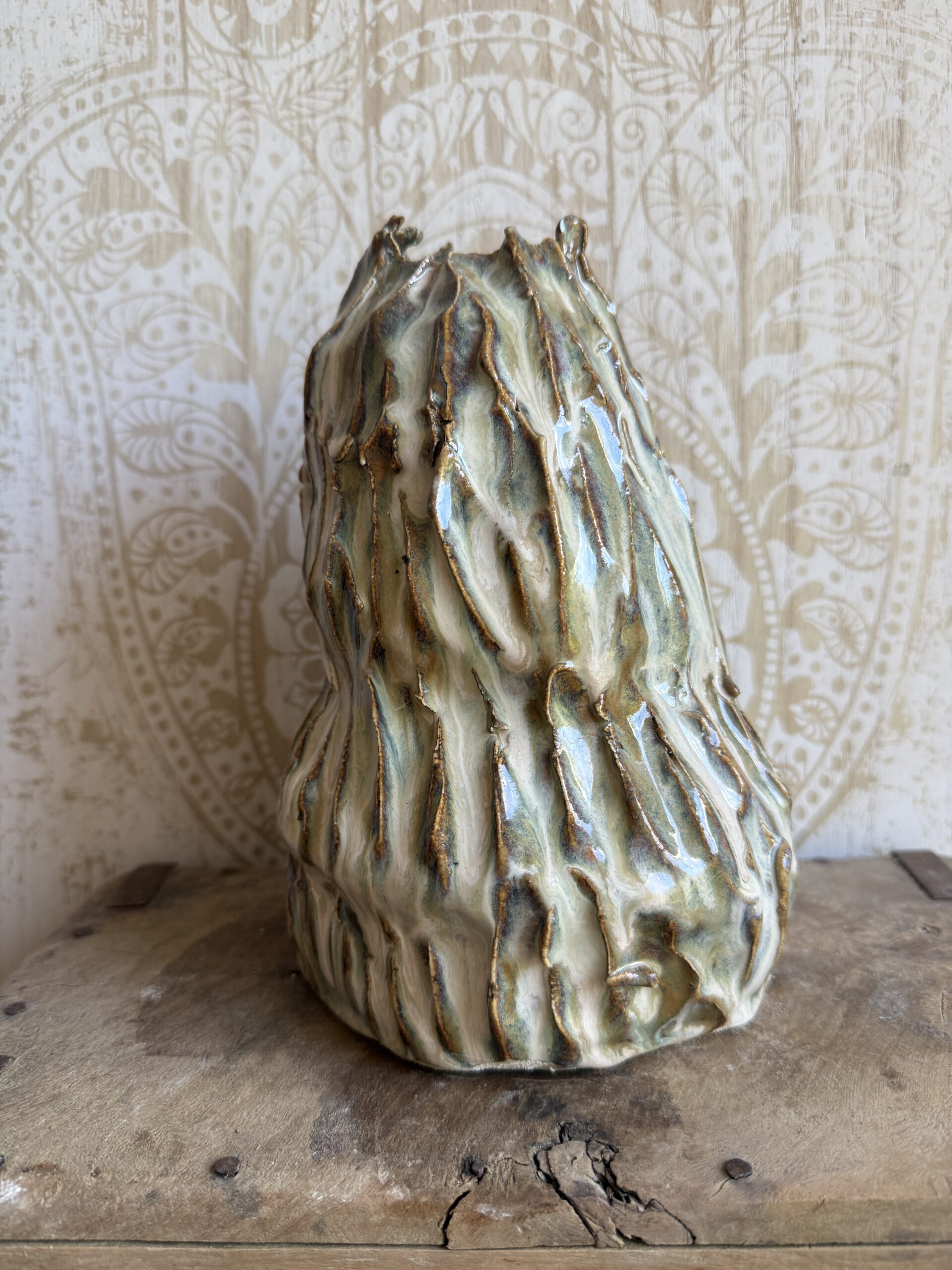 Exklusive Keramik Vase Designer Vase Luxus Wohnzimmer Deko exklusive Keramik Einzelstück Exklusive Keramik Vase Designer Vase Luxus Wohnzimmer Deko exklusive Keramik Einzelstück