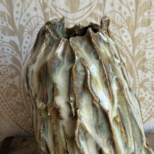 Exklusive Keramik Vase Designer Vase Luxus Wohnzimmer Deko exklusive Keramik Einzelstück