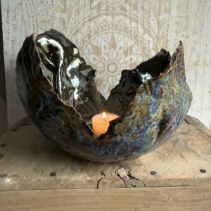 moderne keramik deko schale Kunst Galerie Wohnzimmer handgemacht in Deutschland