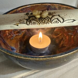 Räucherschale Keramik Räucherstövchen handgemacht sanftes Räuchern