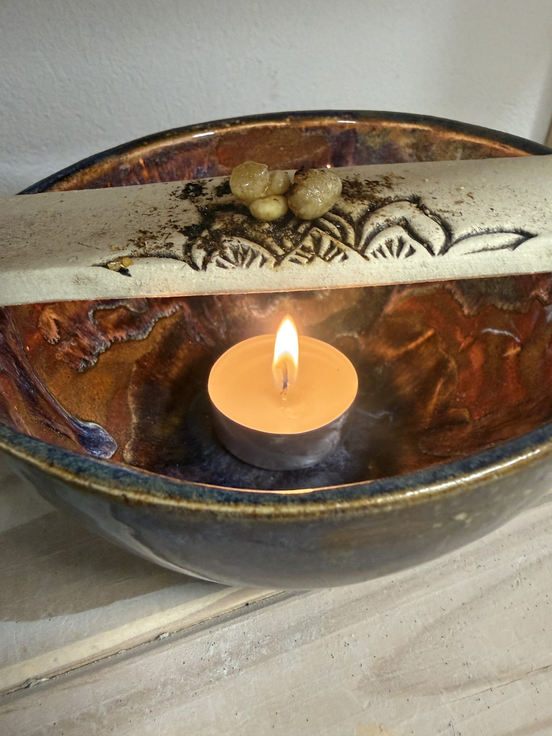 Räucherschale Keramik Räucherstövchen handgemacht sanftes Räuchern Räucherschale Keramik Räucherstövchen handgemacht sanftes Räuchern