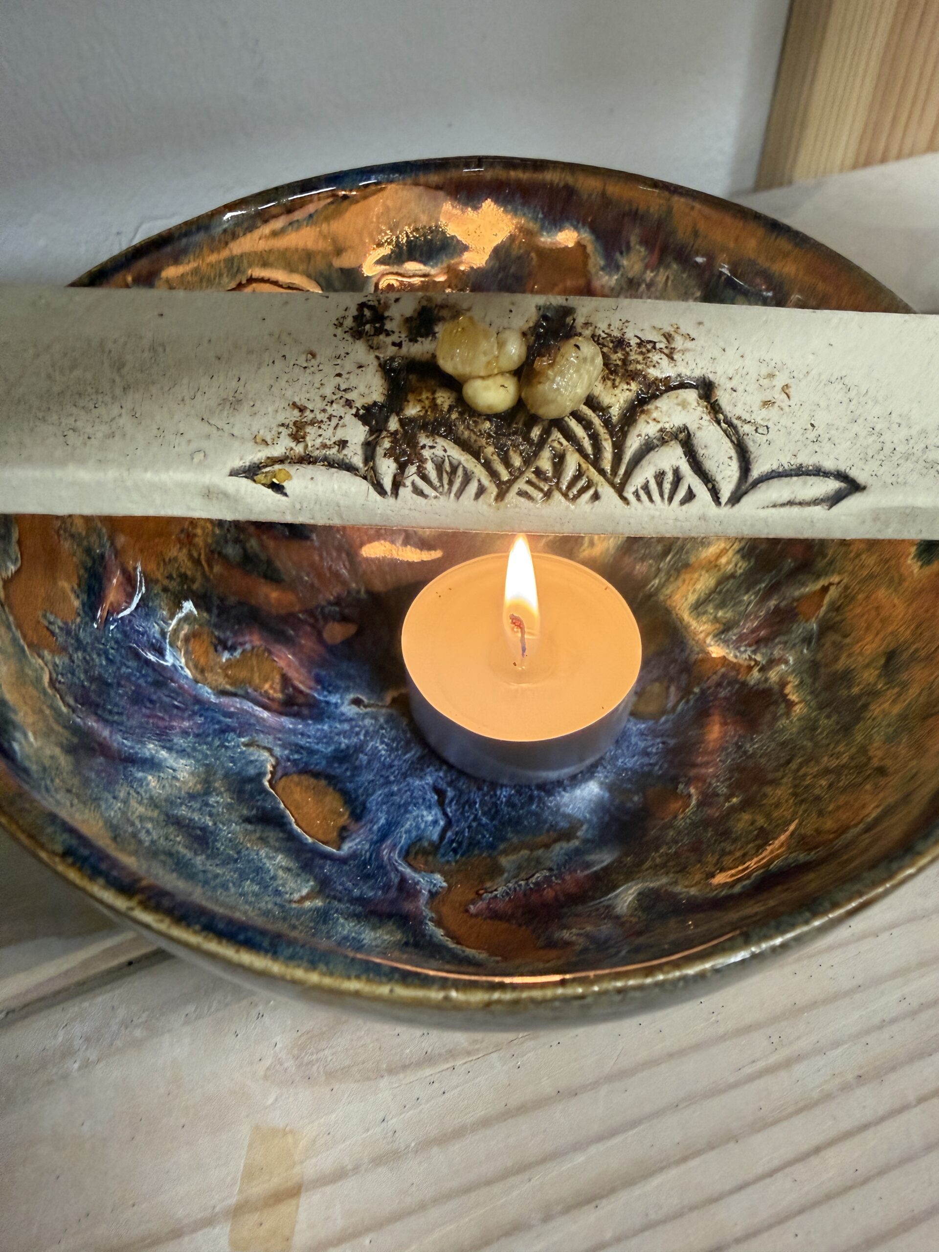 Räucherschale Keramik Räucherstövchen handgemacht sanftes Räuchern Räucherschale Keramik Räucherstövchen handgemacht sanftes Räuchern