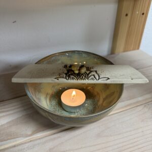 Räucherschale Keramik Räucherstövchen handgemacht sanftes Räuchern