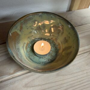 Räucherschale Keramik Räucherstövchen handgemacht sanftes Räuchern