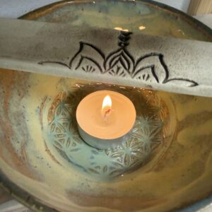 Räucherschale Keramik Räucherstövchen handgemacht sanftes Räuchern