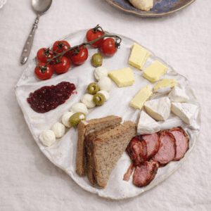 Charcuterie Teller Keramik Neunerlei Teller Design handgemachte Keramik Teller getöpfert Geschenk Geburtstag Hochzeit Hobby Koch