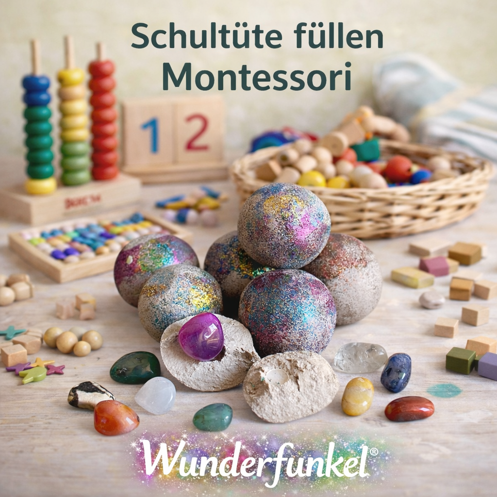 Schultüte füllen Montessori Wunderfunkel