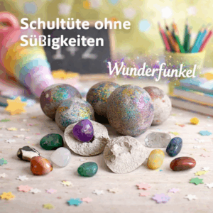 Schultüte ohne Süßigkeiten füllen Ideen zur Einschulung